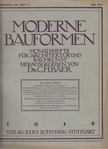 Moderne Bauformen Mai 1914 [antikvár]