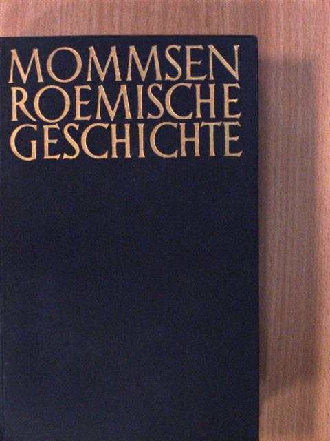 Theodor Mommsen - Römische Geschichte [antikvár]