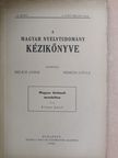 Klemm Antal - A magyar nyelvtudomány kézikönyve II/6/2. [antikvár]