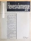 Balogh István - Hevesvármegye 1934. április 1. [antikvár]