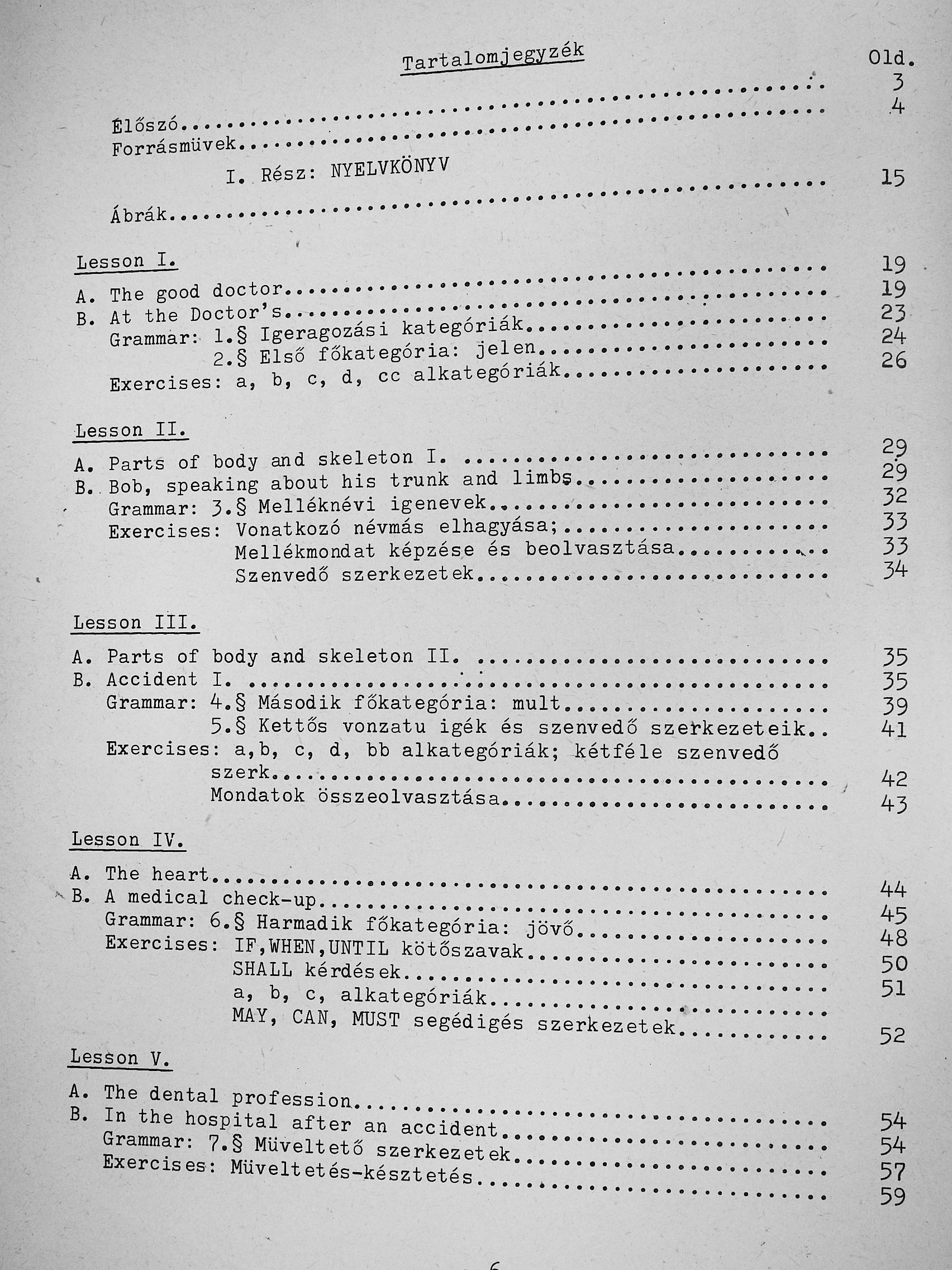 Egységes angol orvosi nyelvkönyv és szöveggyűjtemény [antikvár]