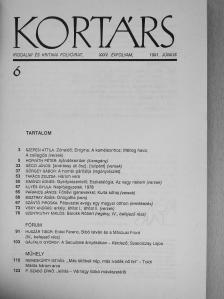 Alexa Károly - Kortárs 1991. június [antikvár]