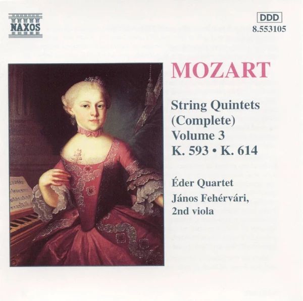 MOZART - STRING QUINTETS VOL.3 K.593,614 CD