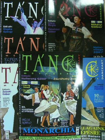 László Zsuzsa - Táncművészet 2007. január-december/Táncvarázs (nem teljes évfolyam) [antikvár]