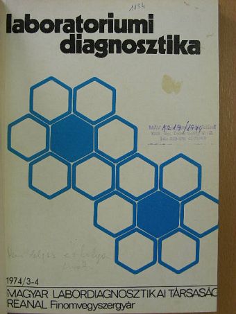 Laboratóriumi diagnosztika 1974-1977. (nem teljes évfolyamok) [antikvár]