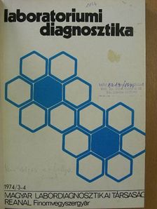 Laboratóriumi diagnosztika 1974-1977. (nem teljes évfolyamok) [antikvár]