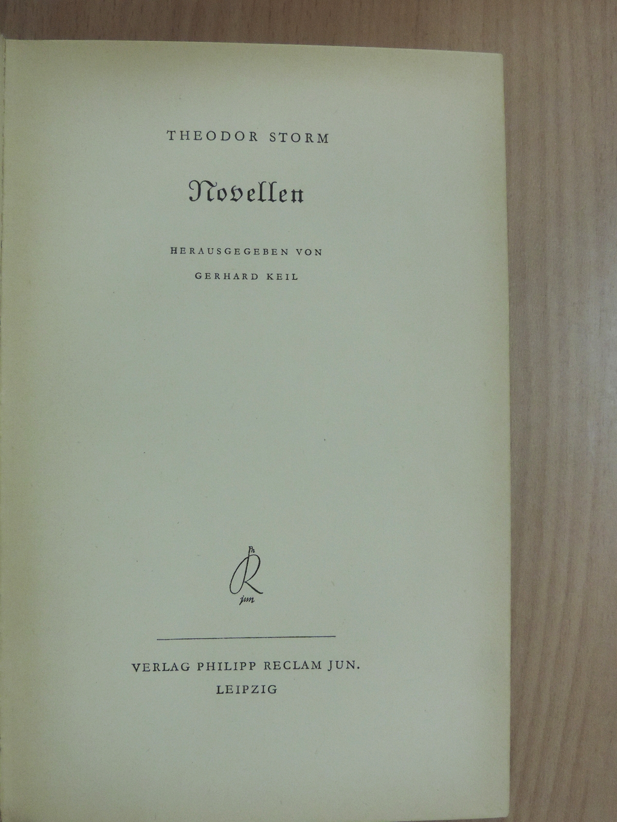 Theodor Storm - Novellen [antikvár]