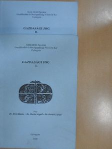 Dr. Bíró Sándor - Gazdasági jog I-II. [antikvár]