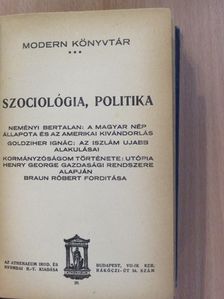 Goldziher Ignác - Szociológia, politika II. [antikvár]