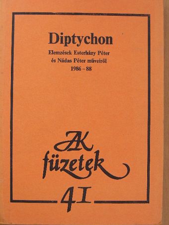 Balassa Péter - Diptychon [antikvár]