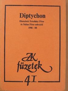 Balassa Péter - Diptychon [antikvár]
