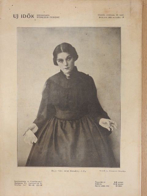 Babay József - Uj Idők 1933. november 19. [antikvár]
