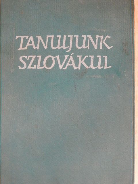 Kapás F. - Tanuljunk szlovákul [antikvár]
