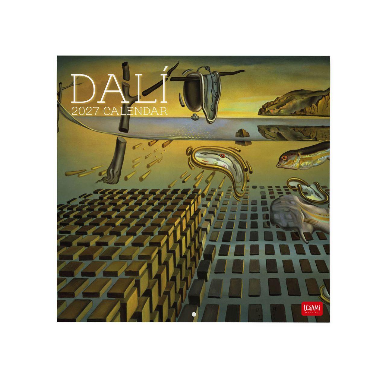 CAL270027 - Legami falinaptár (30x29 cm) Dali 2027