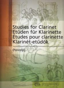 KLARINÉT-ETŰDÖK (PERÉNYI ÉVA)