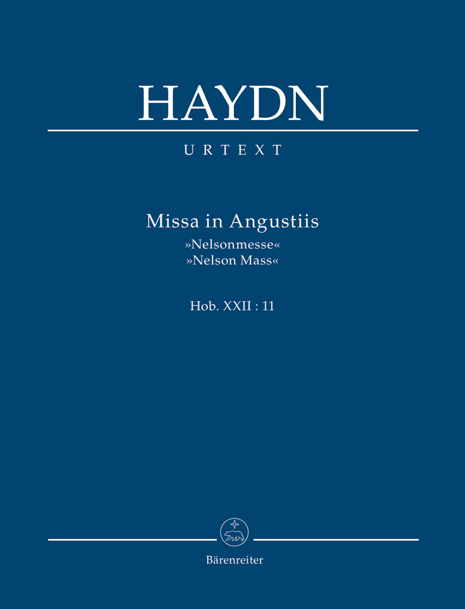HAYDN JOSEPH - MISSA IN ANGUSTIIS "NELSONMESSE) HOB.XXII:11, TASCHENPARTITUR