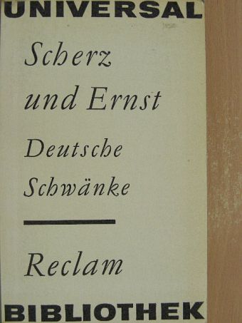 Hans Wilhelm Kirchhof - Scherz und Ernst [antikvár]