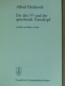 Alfred Hitchcock - Die drei ??? und der sprechende Totenkopf [antikvár]