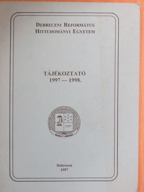Tájékoztató 1997-1998. [antikvár]