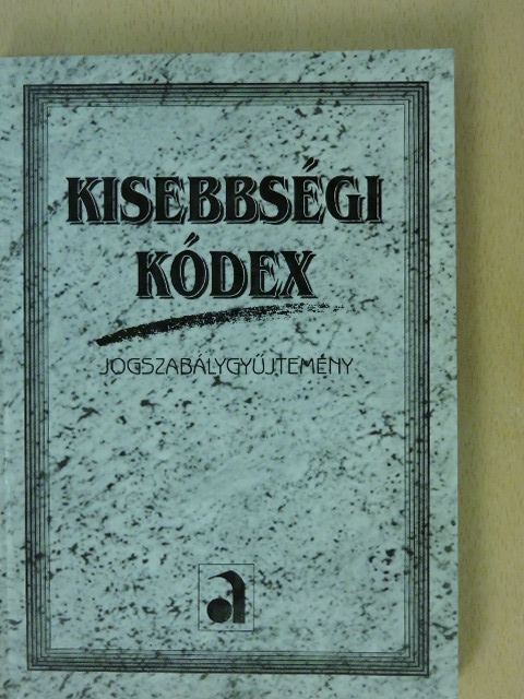 Kisebbségi kódex [antikvár]