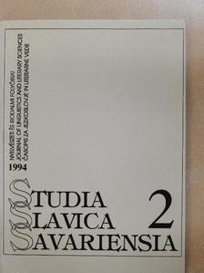 Bozsena Antonyak - Studia Slavica Savariensia 1994./2 [antikvár]
