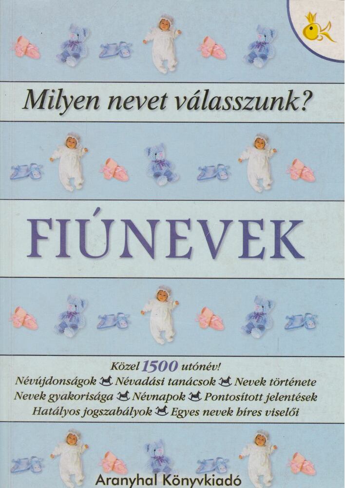 Pálfy Gyula - Fiúnevek [antikvár]