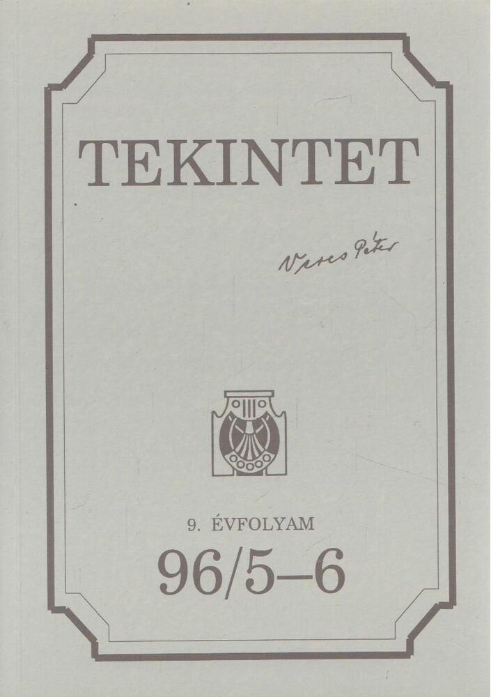 Tekintet 96/5-6 [antikvár]