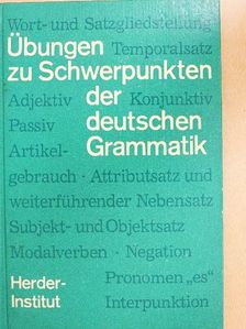 Fritz Birke - Übungen zu Schwerpunkten der deutschen Grammatik [antikvár]