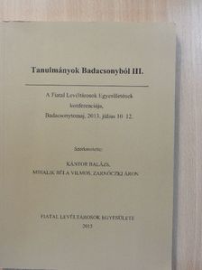 Durovics Alex - Tanulmányok Badacsonyból III. [antikvár]
