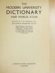 J. M. Parrish - The modern university dictionary and world atlas [antikvár]