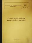 Új csatornák építése makroporózus talajban [antikvár]