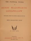 Henry Wadsworth Longfellow - The Poetical Works of Henry Wadsworth Longfellow [antikvár]