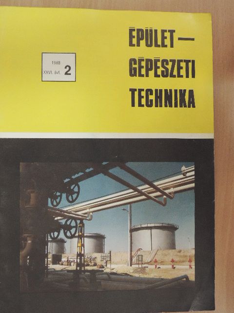 Agonás Péter - Épületgépészeti Technika 1988/2. [antikvár]