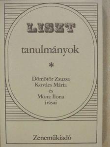 Dömötör Zsuzsa - Liszt tanulmányok (dedikált példány) [antikvár]