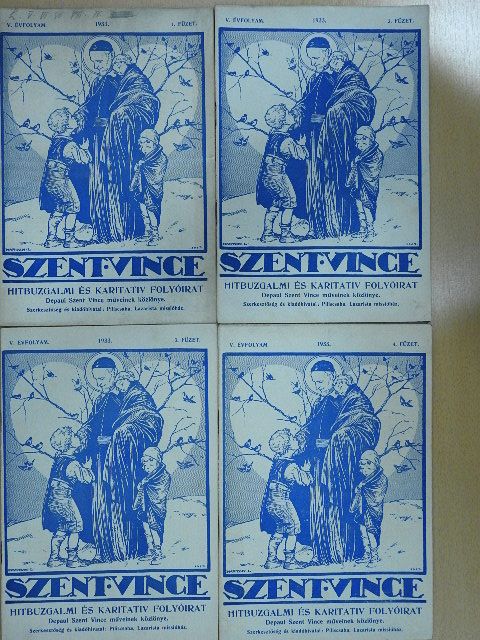 C. M. - Szent Vince 1933. 1-4. [antikvár]