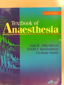 Jennifer Warner - Textbook of Anaesthesia [antikvár]