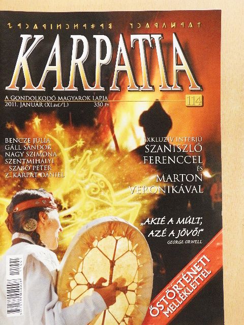 Szentmihályi Szabó Péter - Karpatia 2011. január [antikvár]