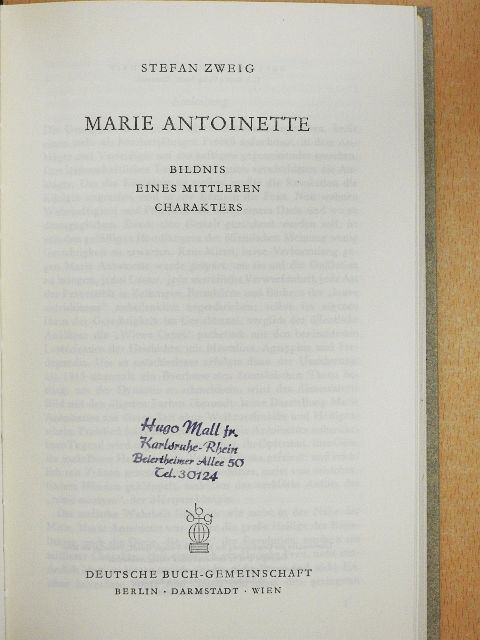Stefan Zweig - Marie Antoinette [antikvár]