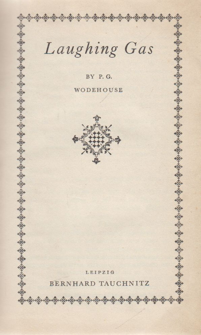 P. G. Wodehouse - Laughing Gas [antikvár]