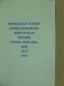 Benjámin László - Hungarian Poetry 1848, 1919, 1945 (minikönyv) [antikvár]