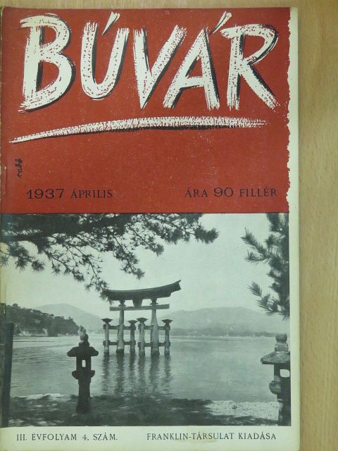 Beretzk Péter - Búvár 1937. április [antikvár]