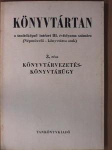 Sallai István - Könyvtártan 3. [antikvár]