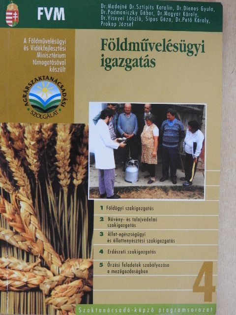 Dr. Dienes Gyula - Földművelésügyi igazgatás [antikvár]
