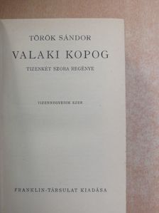 Török Sándor - Valaki kopog I-II. [antikvár]