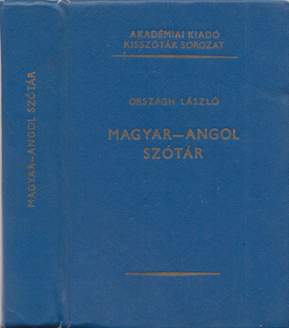 ORSZÁGH LÁSZLÓ - Magyar-angol szótár [antikvár]
