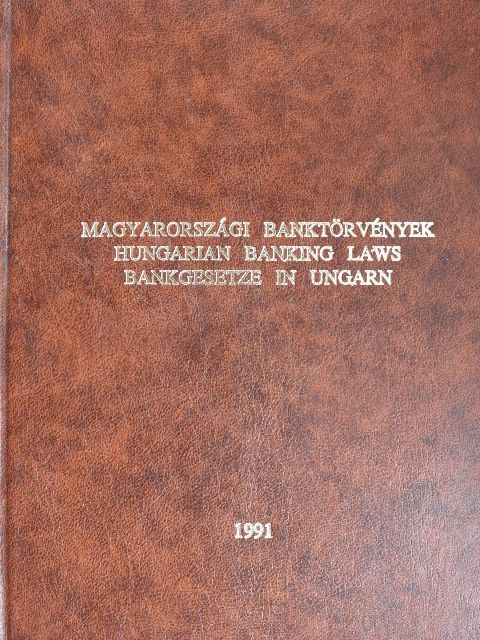 Magyarországi banktörvények [antikvár]