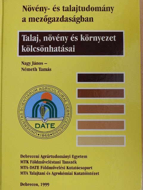 Növény- és talajtudomány a mezőgazdaságban [antikvár]