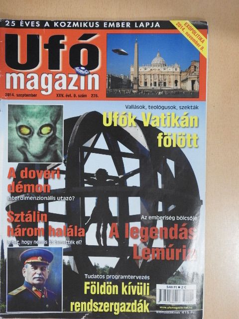 Ufómagazin 2014. szeptember [antikvár]