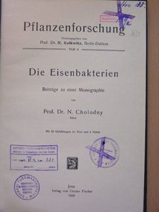 Prof. Dr. N. Cholodny - Die Eisenbakterien [antikvár]