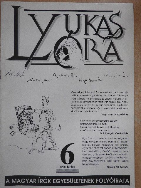 Báger Gusztáv - Lyukasóra 1998. június [antikvár]